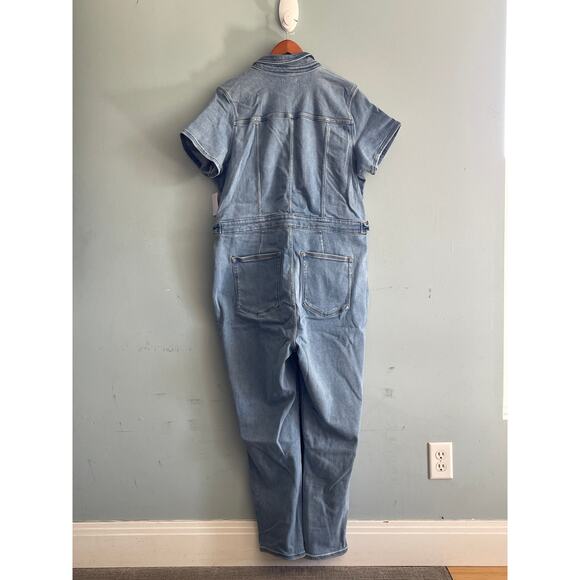 Good American 3XL Fit for Success Denim Jumpsuit - Picture 6 of 12